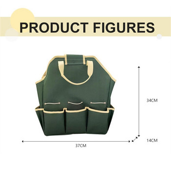 Градинари Професионална издръжлива многофункционална чанта за съхранение Чанти за инструменти Комплект инструменти Чанта за чанти