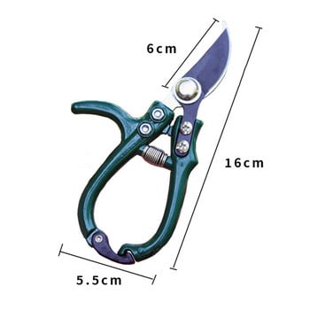 Многофункционална градинска ножица Ръководство с предпазна катарама Пружина от неръждаема стомана Градинарска ножица за подрязване на клони Резачка за растения