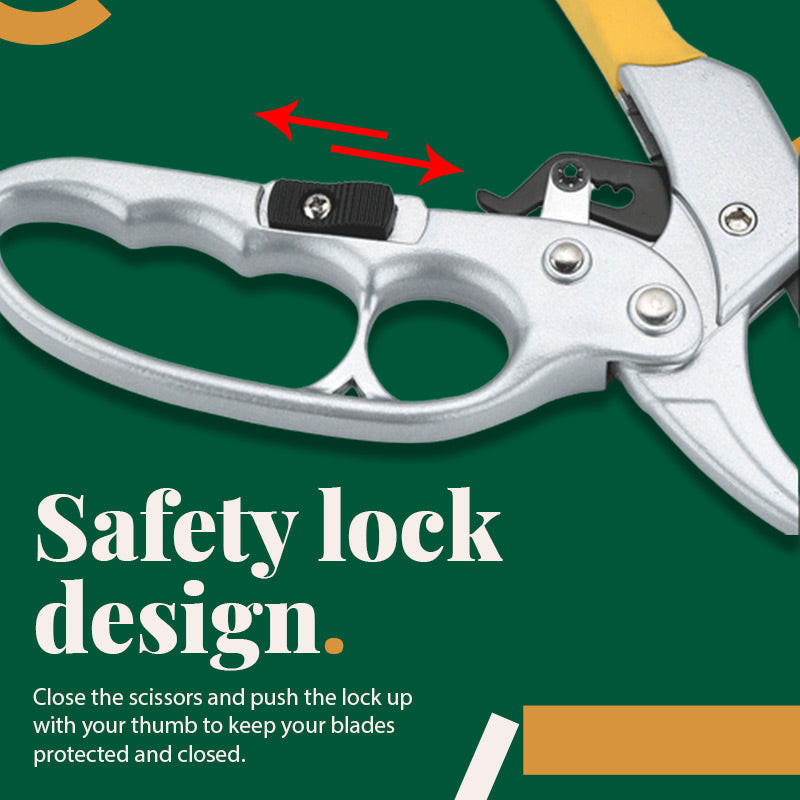 Univerzális kerti metszőolló vágó magas széntartalmú acél kertészeti növény Ollós ágvágó metszővágó szerszámok új