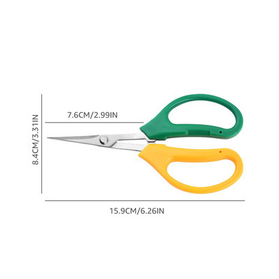 Kertészeti szerszám olló Kétszínű ág bonsai olló könyök ritka gyümölcsszedő szőlő olló szedőeszköz