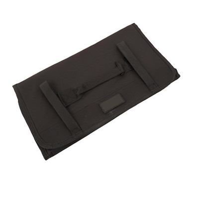 Geantă de scule roll Up Kit de instrumente hardware multifuncțional Kit de exterior Husă de transport pentru electricieni mecanici Negru galben