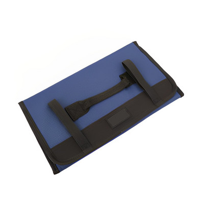 Geantă de scule roll Up Kit de instrumente hardware multifuncțional Kit de exterior Husă de transport pentru electricieni mecanici Negru galben