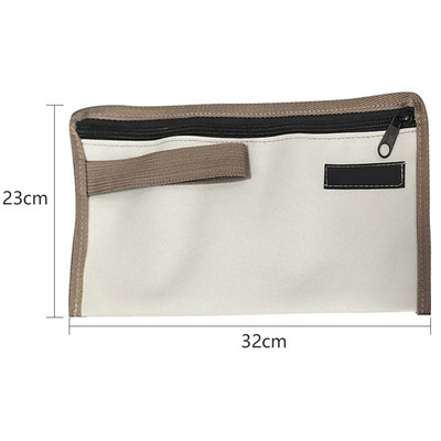 Τσάντα εργαλείων χειρός αποθήκευσης Αδιάβροχη υφασμάτινη τσάντα καμβά Oxford Εργαλεία θήκης Βίδες καρφιά τρυπάνι μεταλλικά μέρη Φορητή τσάντα ταξιδιού ψαρέματος