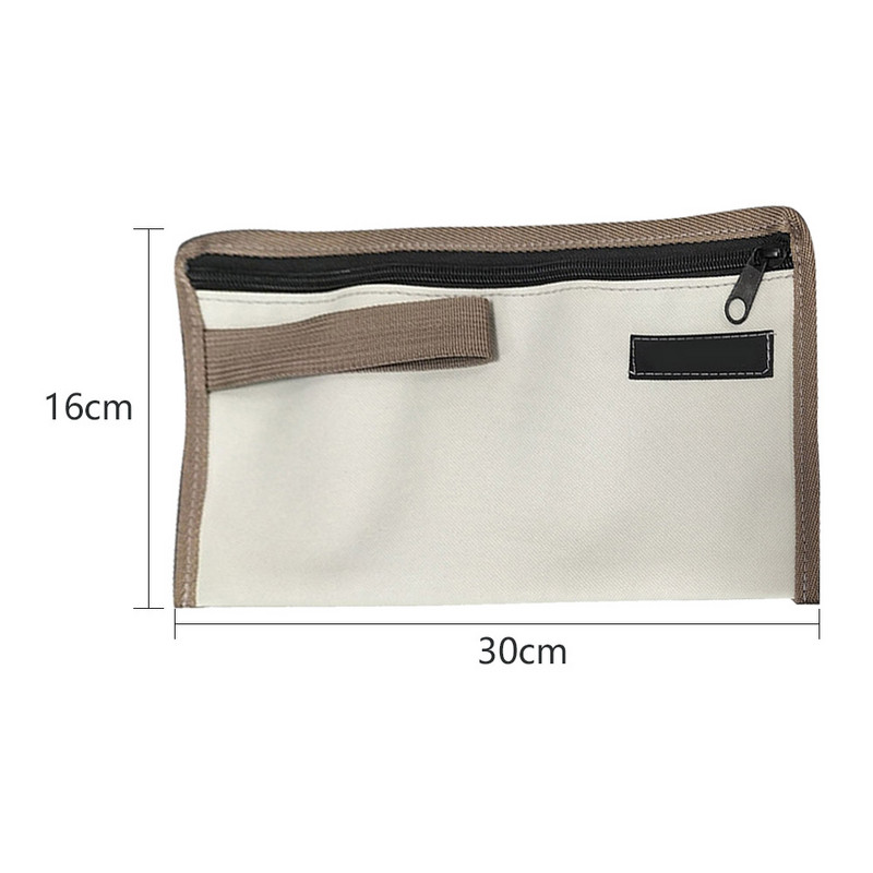 Τσάντα εργαλείων χειρός αποθήκευσης Αδιάβροχη υφασμάτινη τσάντα καμβά Oxford Εργαλεία θήκης Βίδες καρφιά τρυπάνι μεταλλικά μέρη Φορητή τσάντα ταξιδιού ψαρέματος