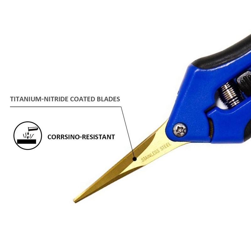 6,5 collu daudzfunkcionālas izliektas asmeņi Dārza atzarošanas šķēres ar diametru ziedu griešanai Zaru šķēres Instrumenti augļu dārzam un dārzam
