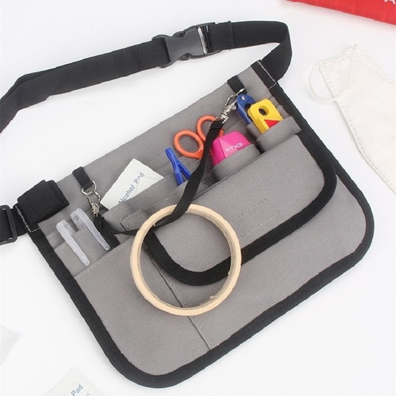 Pachet de lucru Geantă de instrumente profesională Buzunar portabil pentru infirmieră Trusa de creion pentru studenți Husă de depozitare Unelte Ambalaj pentru instrumente multifuncționale