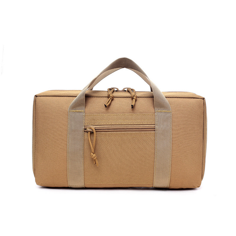 33X18X7 CM Triecienizturīga polsterēta žurnālu soma militāra vispārēja lietojuma pistoles soma taktiskā pistoles pārnēsāšanas soma