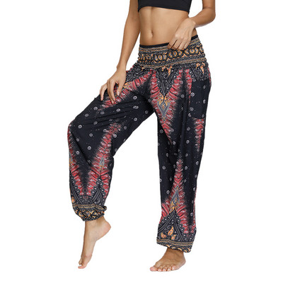 Trend Boho lahtised naiste püksid vabaaja hipipüksid kottis Aladdin Harem püksid joogapüksid hubased jooga säärised pantalones de mujer