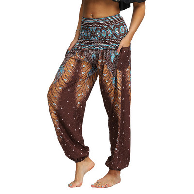 Trend Boho lahtised naiste püksid vabaaja hipipüksid kottis Aladdin Harem püksid joogapüksid hubased jooga säärised pantalones de mujer