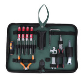 Kéziszerszám-tároló tasak Oxford textil villanyszerelő szerszámtáska Kompakt szerszámtartó háztartási villanyszerelő munkás csavarok javításához