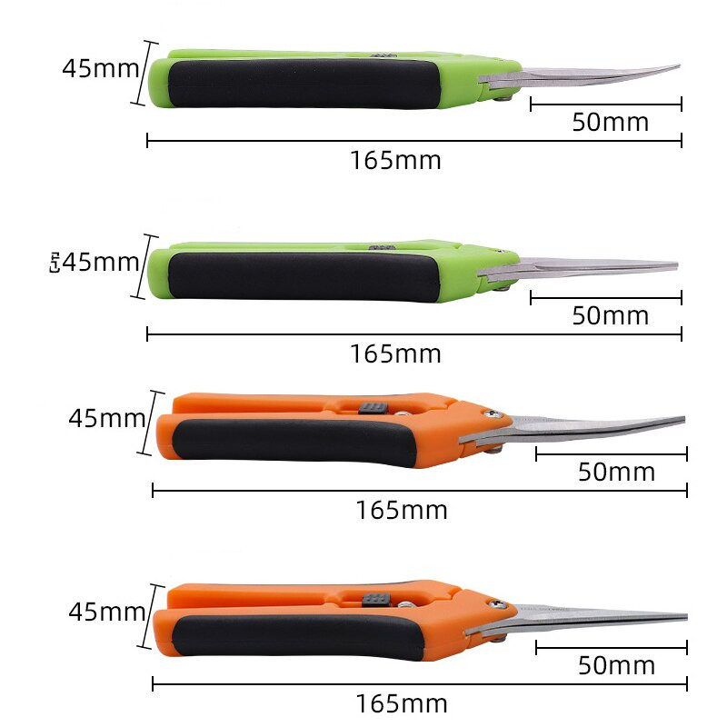 Vrtni alati Sjekači Škare za bonsai Metalne vrtlarske škare Alat za obrezivanje Ručni rezač Branje voća Kućište u saksiji