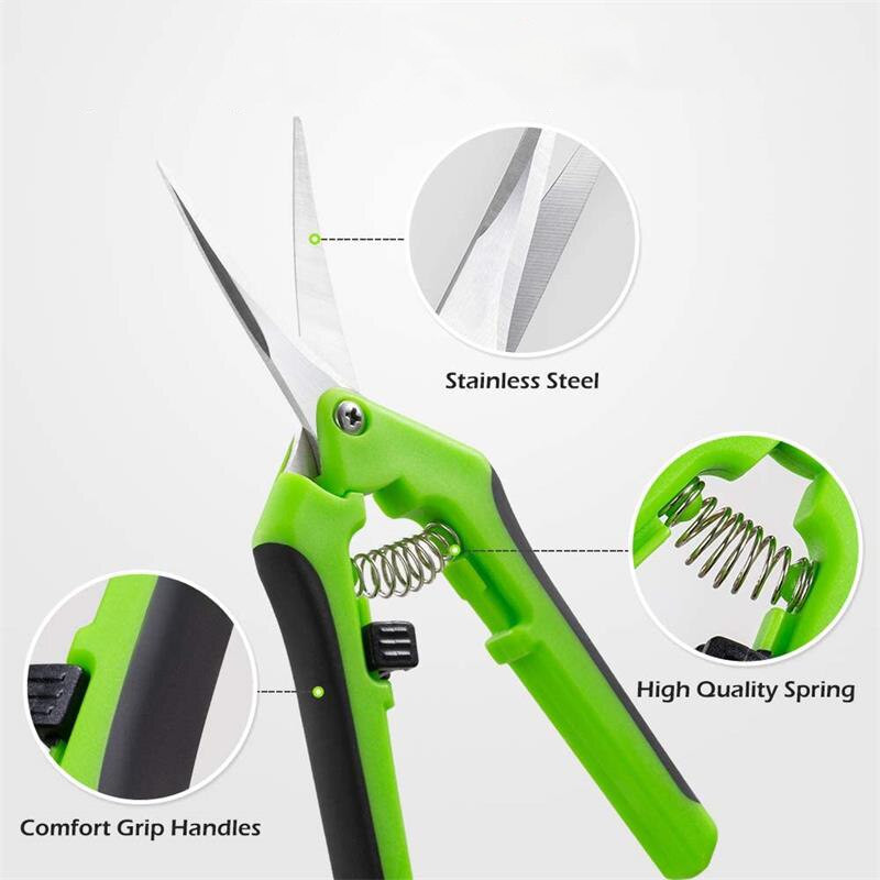 Vrtni alati Sjekači Škare za bonsai Metalne vrtlarske škare Alat za obrezivanje Ručni rezač Branje voća Kućište u saksiji