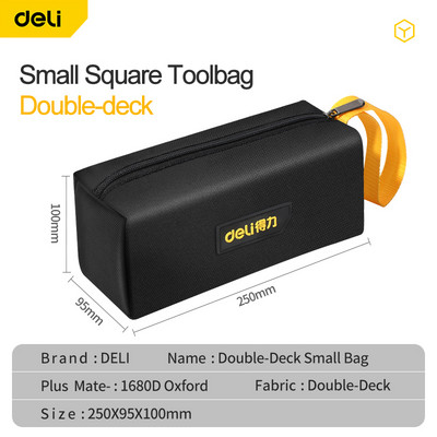 Többfunkciós szerszámtáska Több zsebes vízálló leesésgátló tárolótáska 1680D Oxford textil villanyszerelő táska