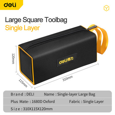 Többfunkciós szerszámtáska Több zsebes vízálló leesésgátló tárolótáska 1680D Oxford textil villanyszerelő táska