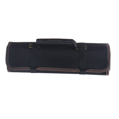 Mutrivõtme rullimistööriista rullkott taskutega, veekindel lõuendist mutrivõtme rullikott meistrimeeste jaoks