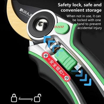 SK5 Стоманени градински ножици Ножици за градински плодови дървета Ножици за клони с ергономичен дизайн Ножици за подрязване на цветя Желязна тел Pp Ножици за тръби