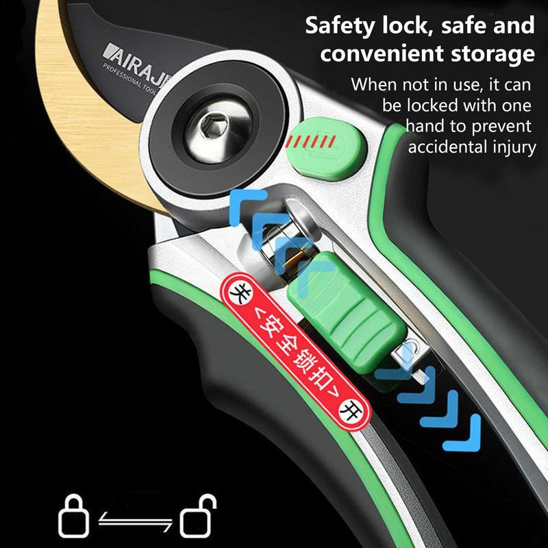 SK5 plieninės sodo žirklės sodo vaismedžių šakų žirklės Ergonomiško dizaino gėlių genėjimo žirklės geležinė viela Pp vamzdžių žirklės