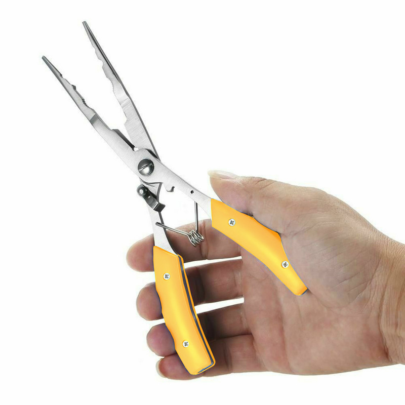 Πένσα ψαρέματος από ανοξείδωτο χάλυβα Εργαλείο ψαρέματος με γάντζο κοπής Εργαλείο κοπής γάντζου αφαίρεσης γραμμής κοπής λαβής λαβής σχιστό δακτύλιο