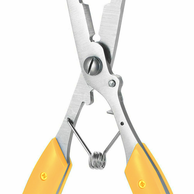 Πένσα ψαρέματος από ανοξείδωτο χάλυβα Εργαλείο ψαρέματος με γάντζο κοπής Εργαλείο κοπής γάντζου αφαίρεσης γραμμής κοπής λαβής λαβής σχιστό δακτύλιο