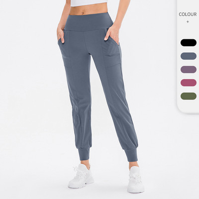 Pantaloni pentru femei Pantaloni casual Joggeri sport pentru alergare Pantaloni de sport cu uscare rapidă pentru gimnastică Fitness Pantaloni cu buzunare Pantaloni pentru femei Îmbrăcăminte