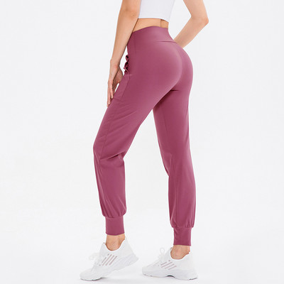 Sieviešu Bikses Ikdienas Bikses Skriešanas Sports Skrējiens Ātri Dry Trenažieru zāle Fitnesa Sporta bikses ar Kabatām Bikses Sieviešu dibens Apģērbs