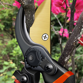 10-инчови ножици за градински ножици SK5 ножици за подрязване на бонсай, плодни дървета, цветя, клони, градински ножици