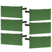 6db szerszámtáska cipzáras tok Többcélú tárolótáska Vászon szerszámtáska táska