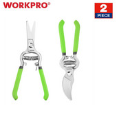 WORKPRO 2PC metszőolló készlet Kerti szerszámok Olló Galvanizálás Kerti szerszámok Kerthez