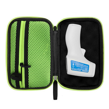Φορητό θερμόμετρο προστατευτική θήκη μεταφοράς Σκληρή τσάντα αποθήκευσης EVA Προστατευτικό θερμογράφου με κορδόνι