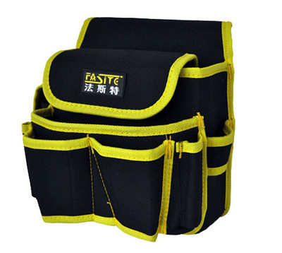 Daudzfunkciju uzglabāšanas utilīta elektriķa remonta instrumenta jostas somas maisiņš 600D Oksfordas auduma aparatūras darba jostas organizatora rīkkopa