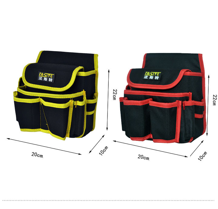 Daudzfunkciju uzglabāšanas utilīta elektriķa remonta instrumenta jostas somas maisiņš 600D Oksfordas auduma aparatūras darba jostas organizatora rīkkopa
