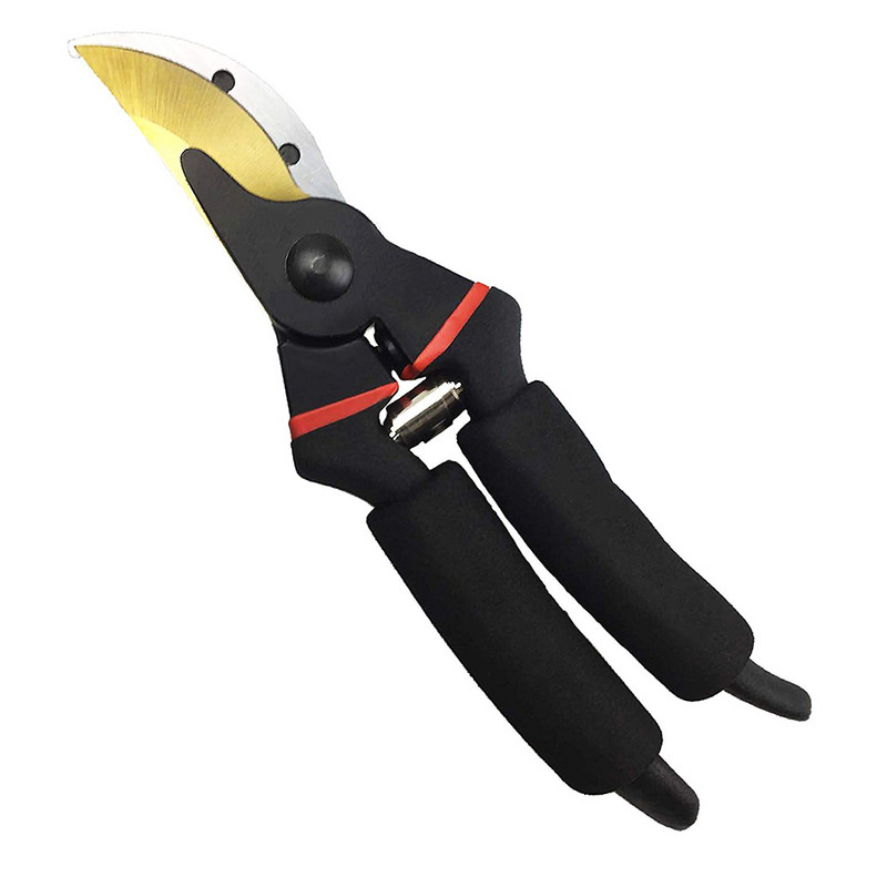 Dārza šķēres zaru šķēres profesionālas asas rokas zaru šķēres un drošības slēdzenes koka apgriešanas apdares neslīdošs rokturis