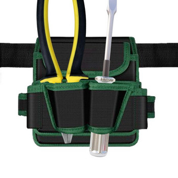 Нова многофункционална чанта за съхранение Оксфордска кърпа за кръста Инструмент за ремонт на хардуер Джобен гаечен ключ Клещи Електротехник Домакински колан