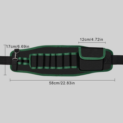 Nova višenamjenska torba za pohranu Oxford tkanina oko struka Alat za popravak hardvera Džepni ključ Kliješta Električar Remen za kućanstvo