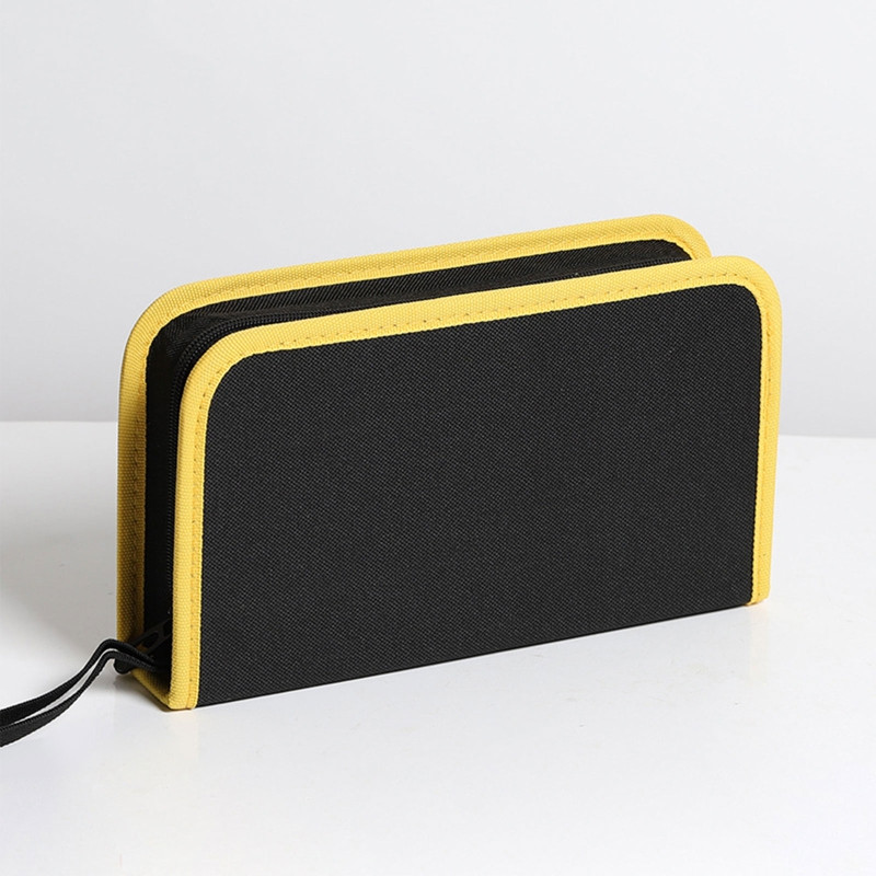 Továbbfejlesztett javítószerszámtartó táska Villanyszerelő szerszámtároló tasak csavarhúzók számára