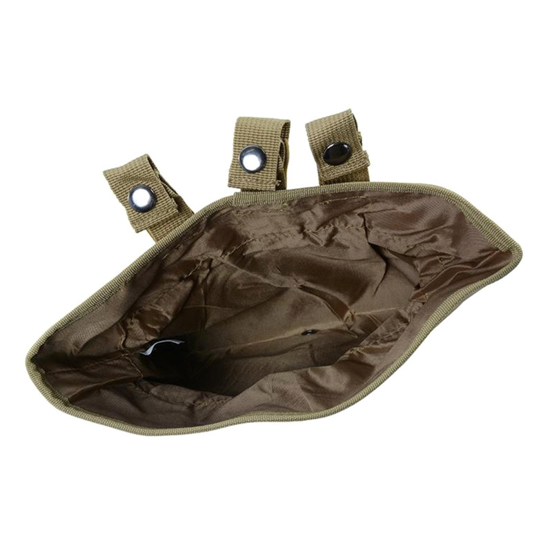 Molle Dump Pouch Oxford Fabric húzózsinór Magazin Hasznos zacskó Dump Bag Újrahasznosító Táska Tároló Szerszámtáska Férfi Női