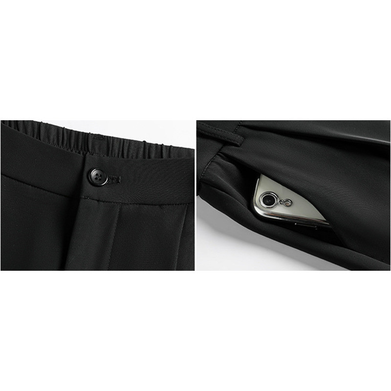 Neformālas sieviešu bikses ar augstu vidukli, platas bikses 2021. gada pavasaris, vasara, jaunas sieviešu bikses, sieviešu ielas apģērba bikses