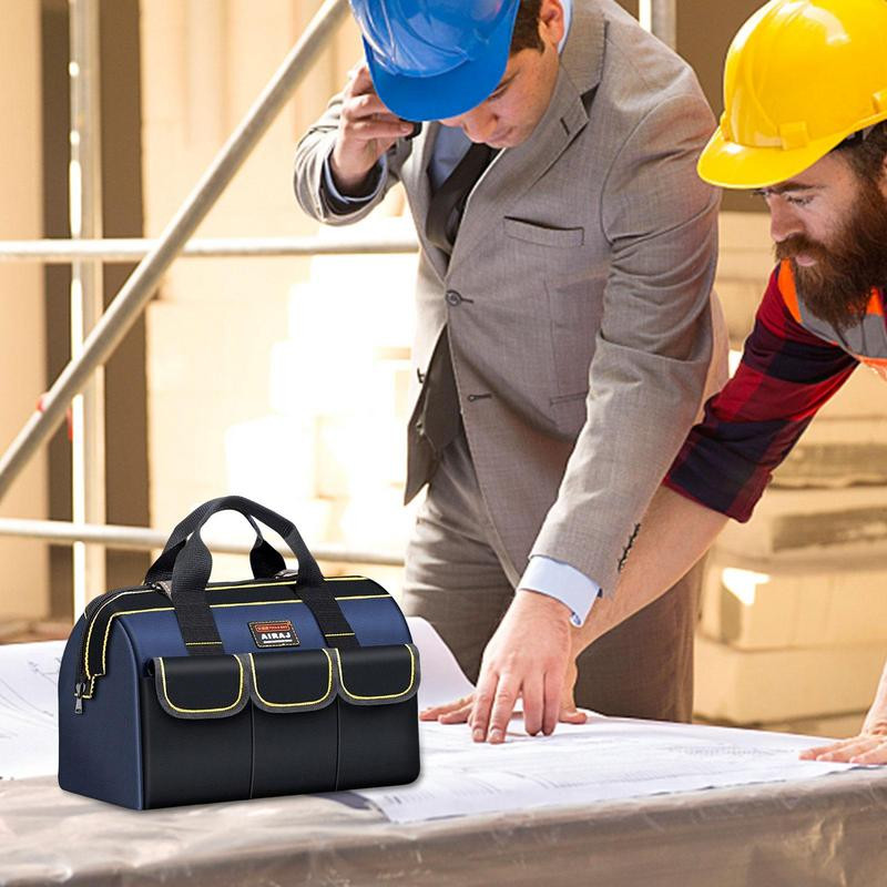 Elektriķa instrumentu soma Ūdensnecaurlaidīga instrumentu pārnēsāšanas soma Daudzfunkciju instrumentu soma Vairāku kabatu uzglabāšanas soma Elektriķa soma mājsaimniecībai