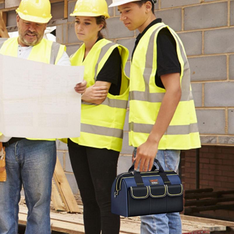 Elektriķa instrumentu soma Ūdensnecaurlaidīga instrumentu pārnēsāšanas soma Daudzfunkciju instrumentu soma Vairāku kabatu uzglabāšanas soma Elektriķa soma mājsaimniecībai