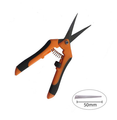 Tööjõusäästlikud aiakäärid Teravad ja vastupidavad pügamiskäärid Vedrukujundusega roostevabast terasest lilleoksa käärid