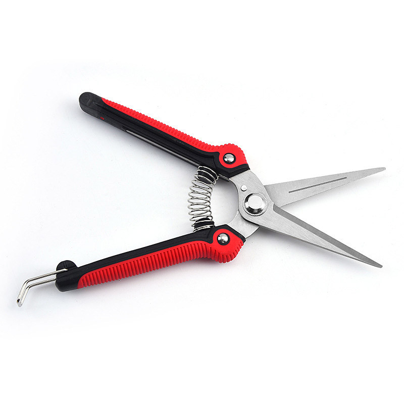 Rozsdamentes acél fametsző kerti ollók fűgyümölcsvágó kerti olló ágvágó olló csúszásmentes kerti metszőolló