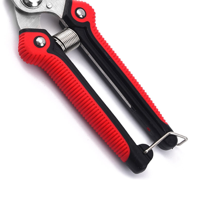 Rozsdamentes acél fametsző kerti ollók fűgyümölcsvágó kerti olló ágvágó olló csúszásmentes kerti metszőolló