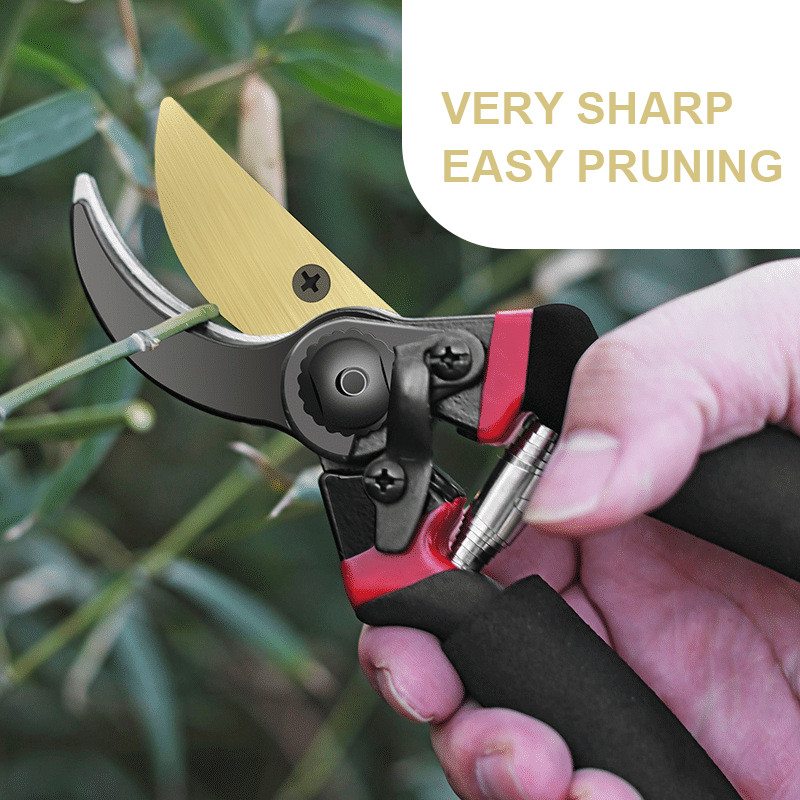 1 tk aiaoksakäärid, spetsiaalsed paksud oksakäärid, terasest aiandus-viljapuud, tööjõudu säästvad kaasaskantavad aia-lillede pügamiskäärid