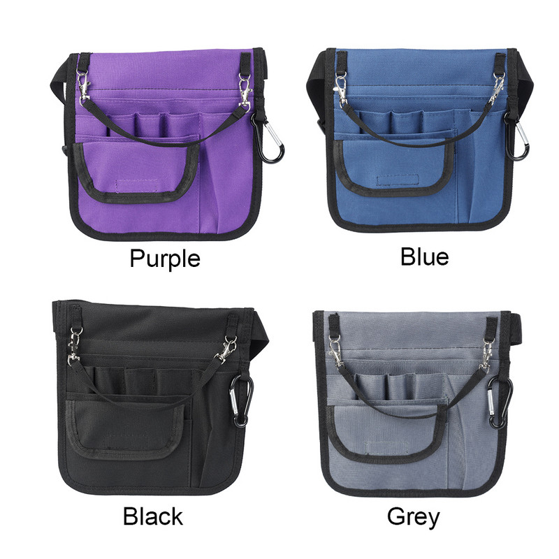 Tároló rendszer Sztetoszkópok Orvosi öv segédkészlet Többfunkciós kültéri kötszer zseb Vízálló, állítható hosszúságú