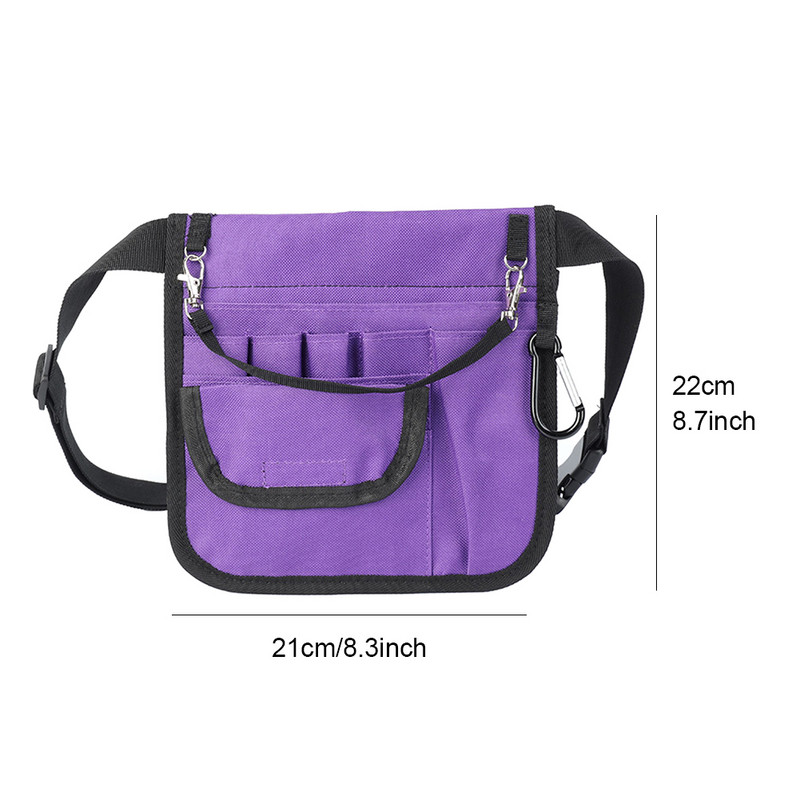 Tároló rendszer Sztetoszkópok Orvosi öv segédkészlet Többfunkciós kültéri kötszer zseb Vízálló, állítható hosszúságú