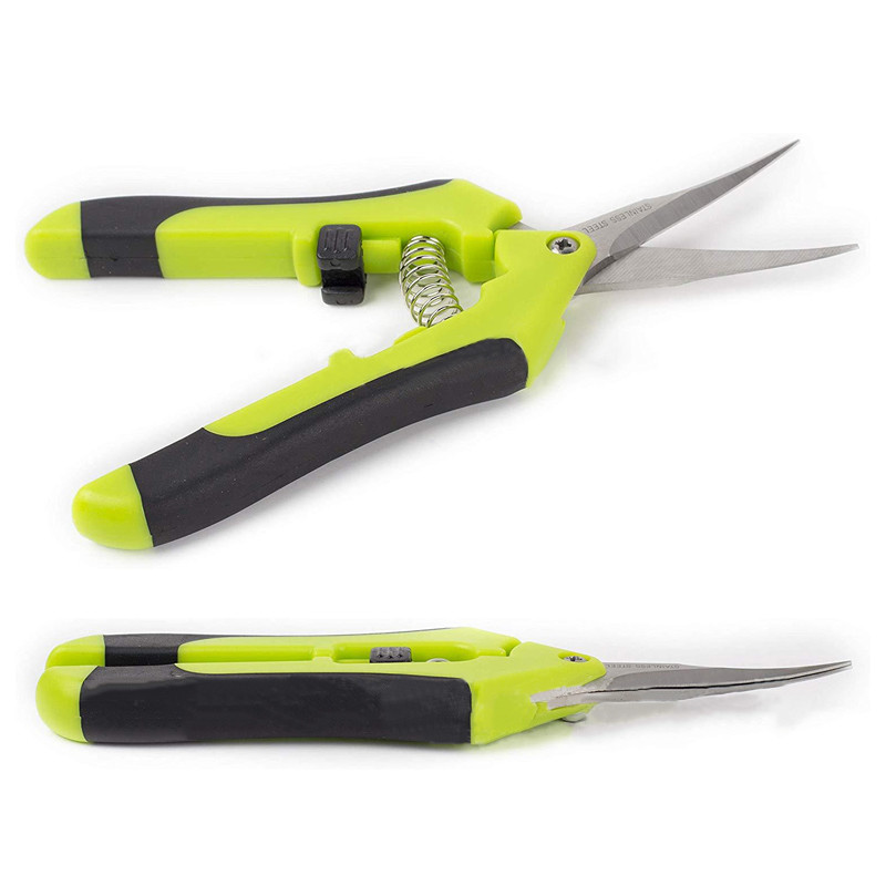 Dārza atzarošanas šķēres Šķēres nerūsējošais tērauds, augļi, dārzkopības zari, novākšanas šķēres, mājsaimniecības podos apgriezt nezāļu rīki