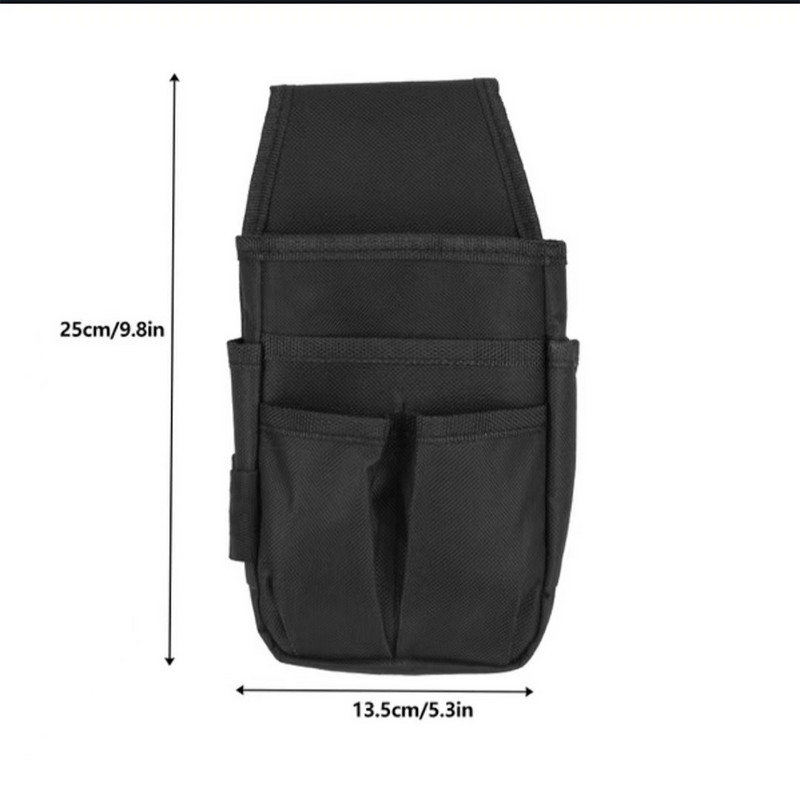 Įrankių krepšys Įrankių komplektas Kišeninis juosmens krepšiai Įrankiai Sandėliavimas Dėvėjimui atsparus lengvas daugiafunkcinis atsuktuvo laikiklio maišelis