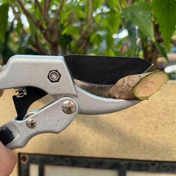 Градинска ножица Остра въглеродна стомана с висока твърдост Ножица за клони на растения Градинска ножица Инструмент за домашна употреба