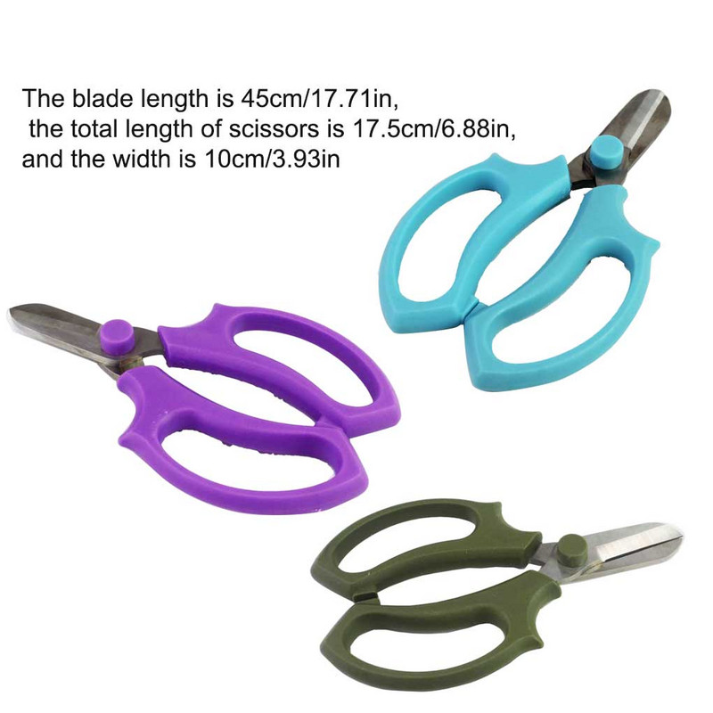 1/2/3 Olló Virágok Gyógynövények Virágüzlet Virágolló Szárlevél eltávolítása Vágószerszámok Növények Otthoni Eszköz Vágás Tisztító Metszés