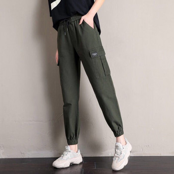 2021 Γυναικεία παντελόνια Cargo Casual Streetwear Harajuku Παντελόνια Hip Hop Harem Παντελόνια Jogger Φούτερ ψηλόμεση Φαρδιά γυναικεία παντελόνια